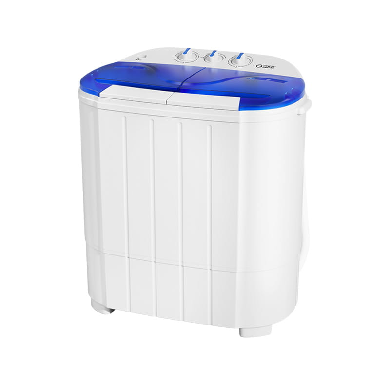 Umývanie a sušenie samostatnej dvojitej vane práčky